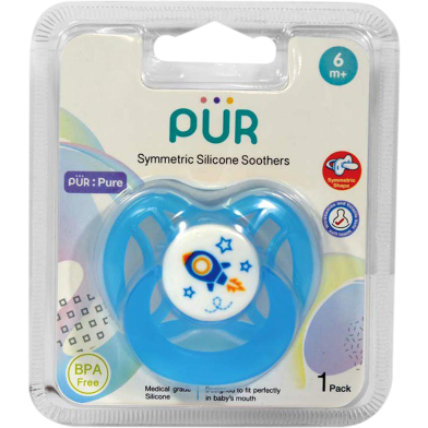 Pur Symmetric Silicone Soother 6 month Plus image