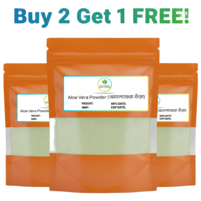 Pure Harvest Aloe Vera Powder (Buy 1 Get 1 FREE) 100 gm image