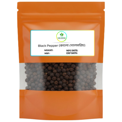 Pure Harvest Black Pepper 250 gm image