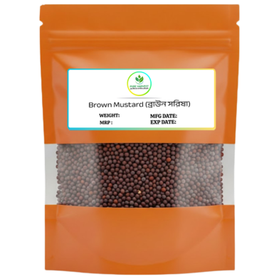 Pure Harvest Brown Mustard 250 gm image