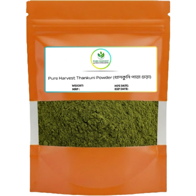 Pure Harvest Thankuni Powder (Thankuni Leaf Powder) – 100gm image