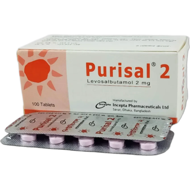 Purisal 2 Mg Tablet 10's Strip image