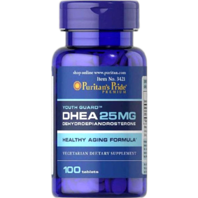 Puritan's Pride DHEA 25 Mg 100 Tablets image