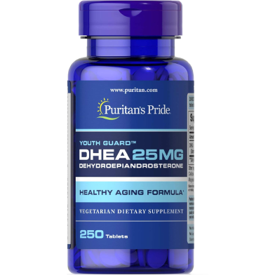 Puritan’s Pride Dhea 25 mg 250 Tablets image