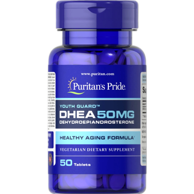 Puritans Pride Dhea 50mg 50 Tablets image