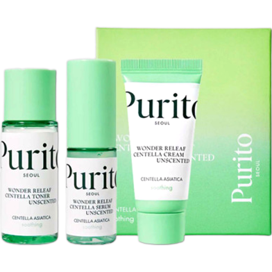Purito Wonder Releaf Centella Mini Kit Unscented image