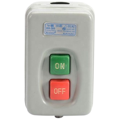 Push Button Switch Kh-305 On Off Koino Switch For Motor Pump Machine Made In Korea image
