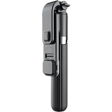 Q07 (100cm) Bluetooth Integrated Selfie Stick with Light and Bluetooth Remote Control image