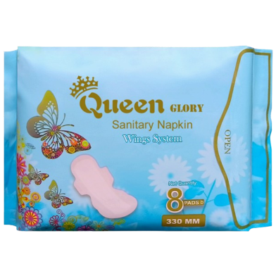 QUEEN Glory Sanitary Napkin 330mm-8Pads image
