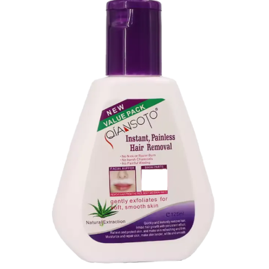 Qiansoto Instant Painless Hair Removal Cream 125 gm image