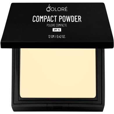Qolore Compact Powder 03 Honey Soft 12 gm image