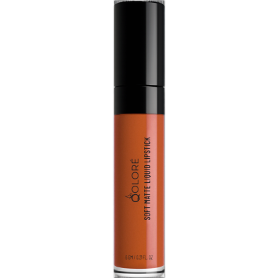 Qolore Soft Matte Liquid Lipstick Coral Silk 06gm image