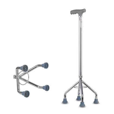 Quad Cane Walking Stick (Adjustable) - Rab Stick - Stick image