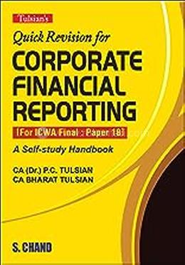 Quick Revision for Corporate Financial Reporting