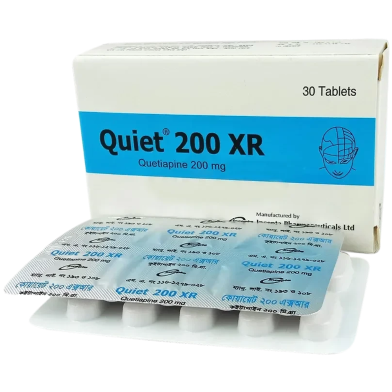 Quiet XR 200mg Tablet 10's Strip image