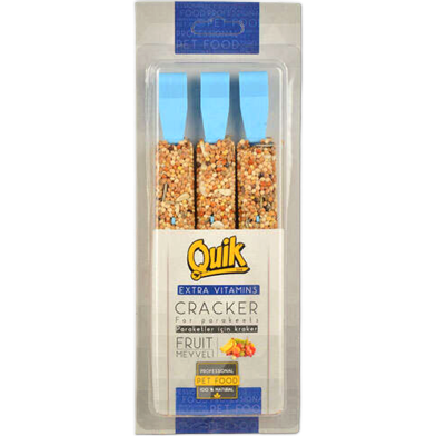 Quik Triple Honey Cracker Stick For Parakeets 3 Pack image