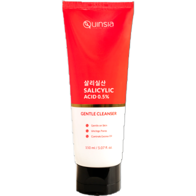 Quinsia Gentle Cleanser Salicylic Acid 0.5 Percent 150ml image