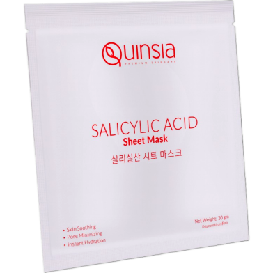 Quinsia Salicylic Acid Sheet Mask 30gm image