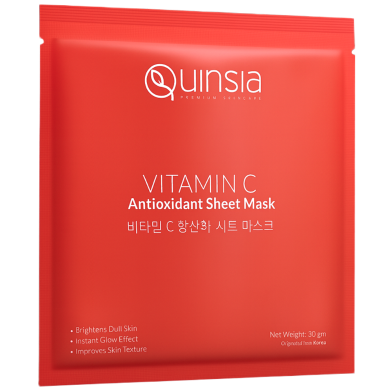 Quinsia Vitamin C Sheet Mask 30gm image