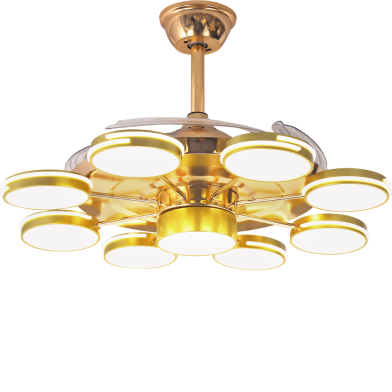Qulik 48 Inch Ceiling Fan (Golden) image