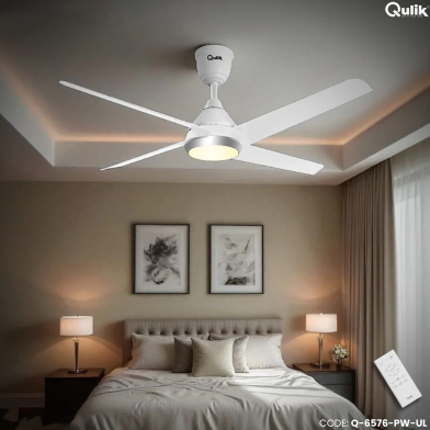Qulik Alpha Edge 4B 53 Inch BLDC Remote Control Underlight Ceiling Fan image