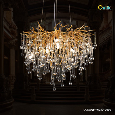 Qulik Baronial Beauty Luxury Decorative Chandelier Ceiling Lights image