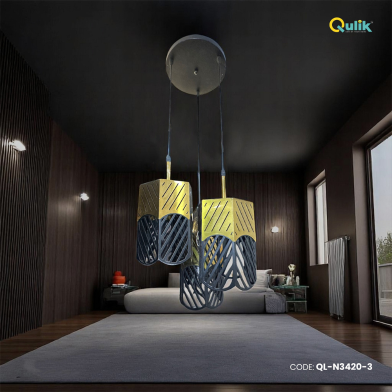 Qulik Modern Aurelia Drop 3 Color Hanging Lights image