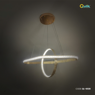 Qulik Modern Chandelier Decorative Hanging Modern Ceiling Light image