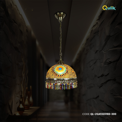 Qulik Modern Chandelier Decorative Hanging Turkish Style Ceiling Light image