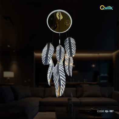 Qulik Modern Leaf Crystal Dropping Hanging Light (QL-197) image