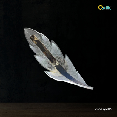 Qulik Modern Leaf Veil Wall Light image