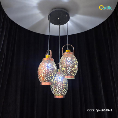 Qulik Modern Moroccan Bloom 3 Color Hanging Lights image