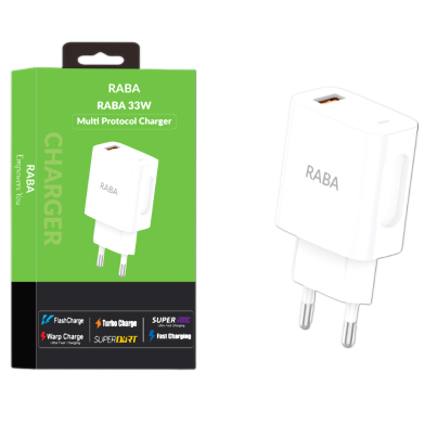 RABA 66Watt All Brand Fast Charging Show Charger image