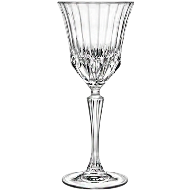 RCR Adagio White Goblet Glass -1 Pcs image