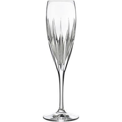 RCR Prato Crystal Champagne Flute Glasses 160ml Single Pcs image