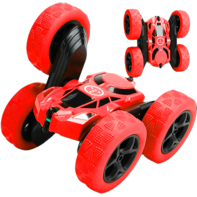 RC Stunt Car - Double Side Roll Variant- Red image