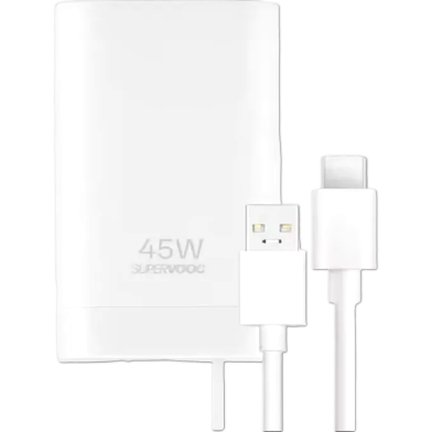 REALME SUPERVOOC 45W Power Adapter with Type-C Cable image