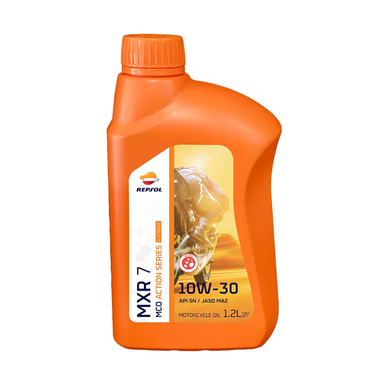 REPSOL MXR 7 10W30 SN/JASO MA2- 1200 ml image