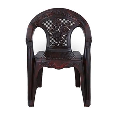 RFL Deluxe Garden Chair (Net Flower) - Rose Wood image