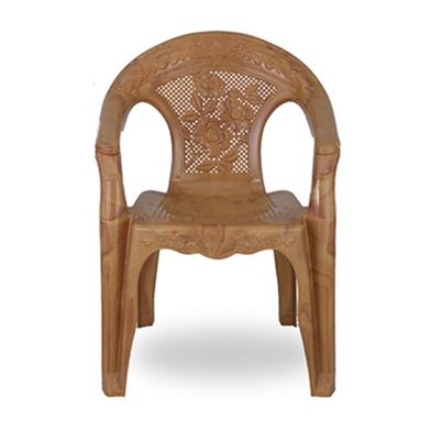 RFL Deluxe Garden Chair (Net Flower) - Sandal wood image