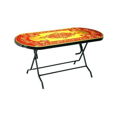 RFL Dining Table 6 Seat Semi Oval S/L Prin Crown-Black image