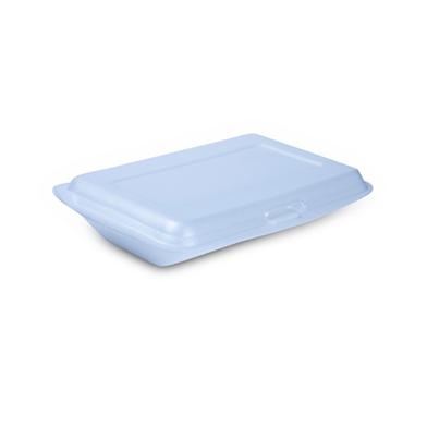 RFL Dispo Tray 22 CM 100 Pcs Set - White image