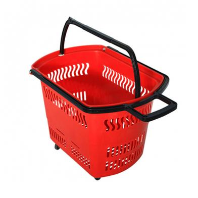 RFL Double Handle Shopping Basket Red image