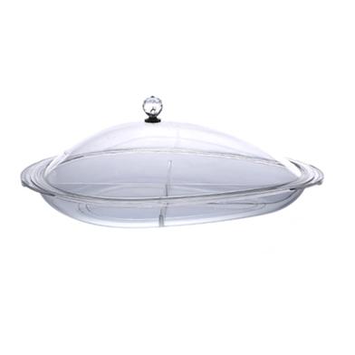 RFL Food Service Oval Tray (Small) - Trans image