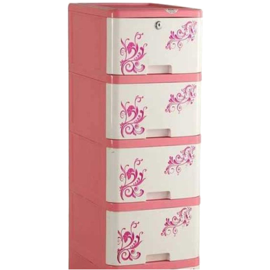 RFL Smart Closet 4 Drawer Elite - Pink image