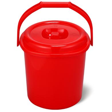 RFL Square Bucket With Lid 5L - Red image
