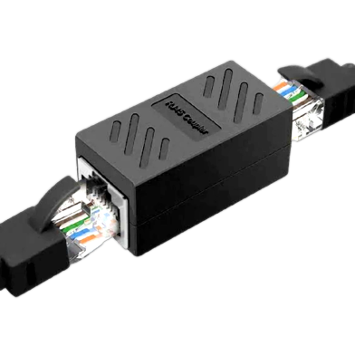 RJ45 Network Coupler Ethernet Cable Extender Connector - Female to Female image