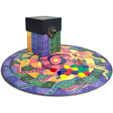 RNDM Ludo, Snake and Ladders Board Game image