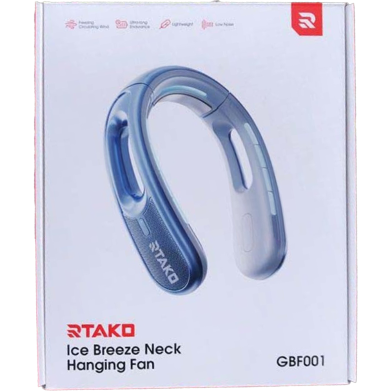 RTAKO GBF001 4000mah Ice Breeze Neck Hanging Fan image