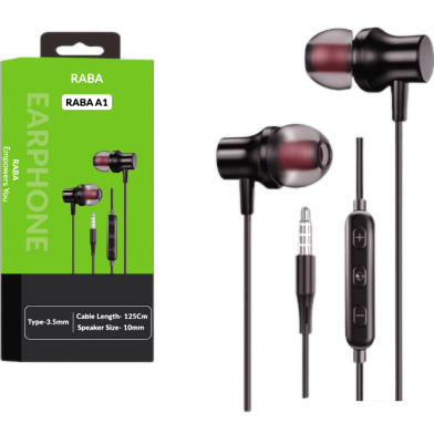 Raba A1 Stereo Bass Earphone image